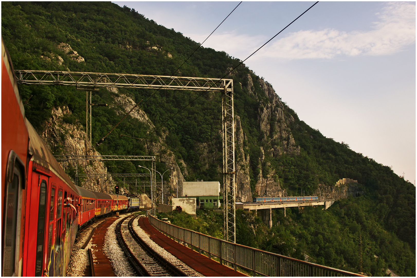 Mit dem Schnellzug durch die Berge XLIX