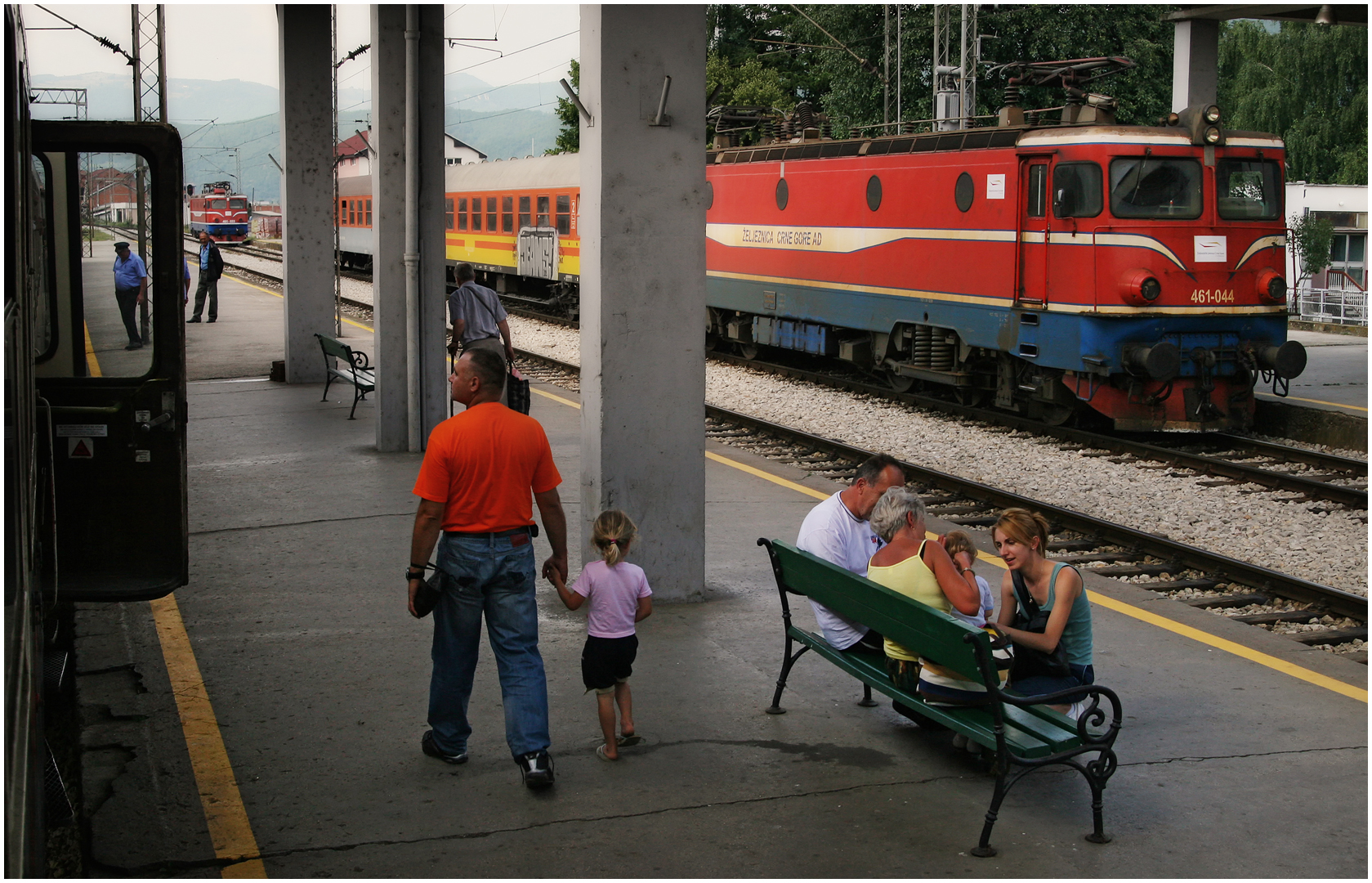 Mit dem Schnellzug durch die Berge XLVI