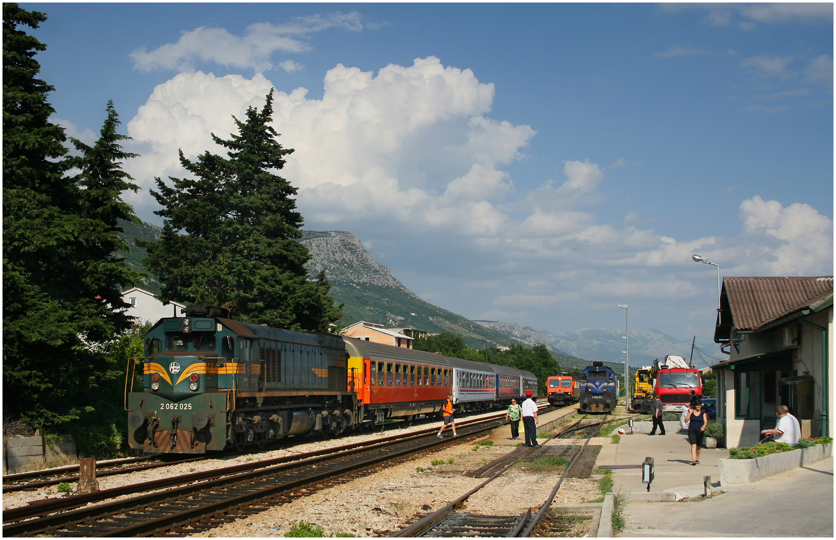 Mit dem Schnellzug durch die Berge XVI