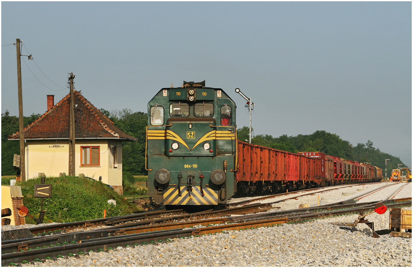 Mit dem Schnellzug durch die Hecke CDXXIII