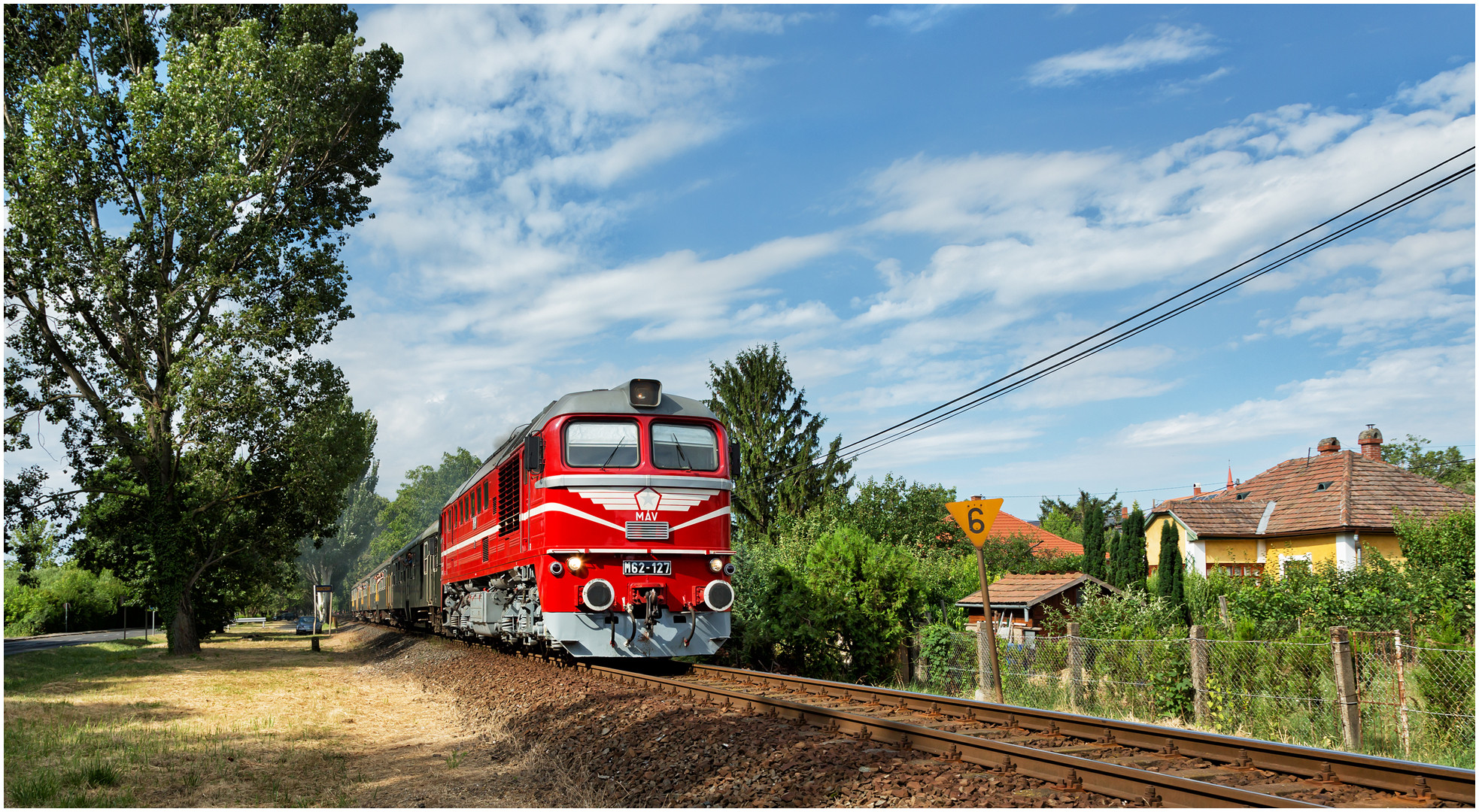 Mit dem Schnellzug durch die Hecke DCCLX