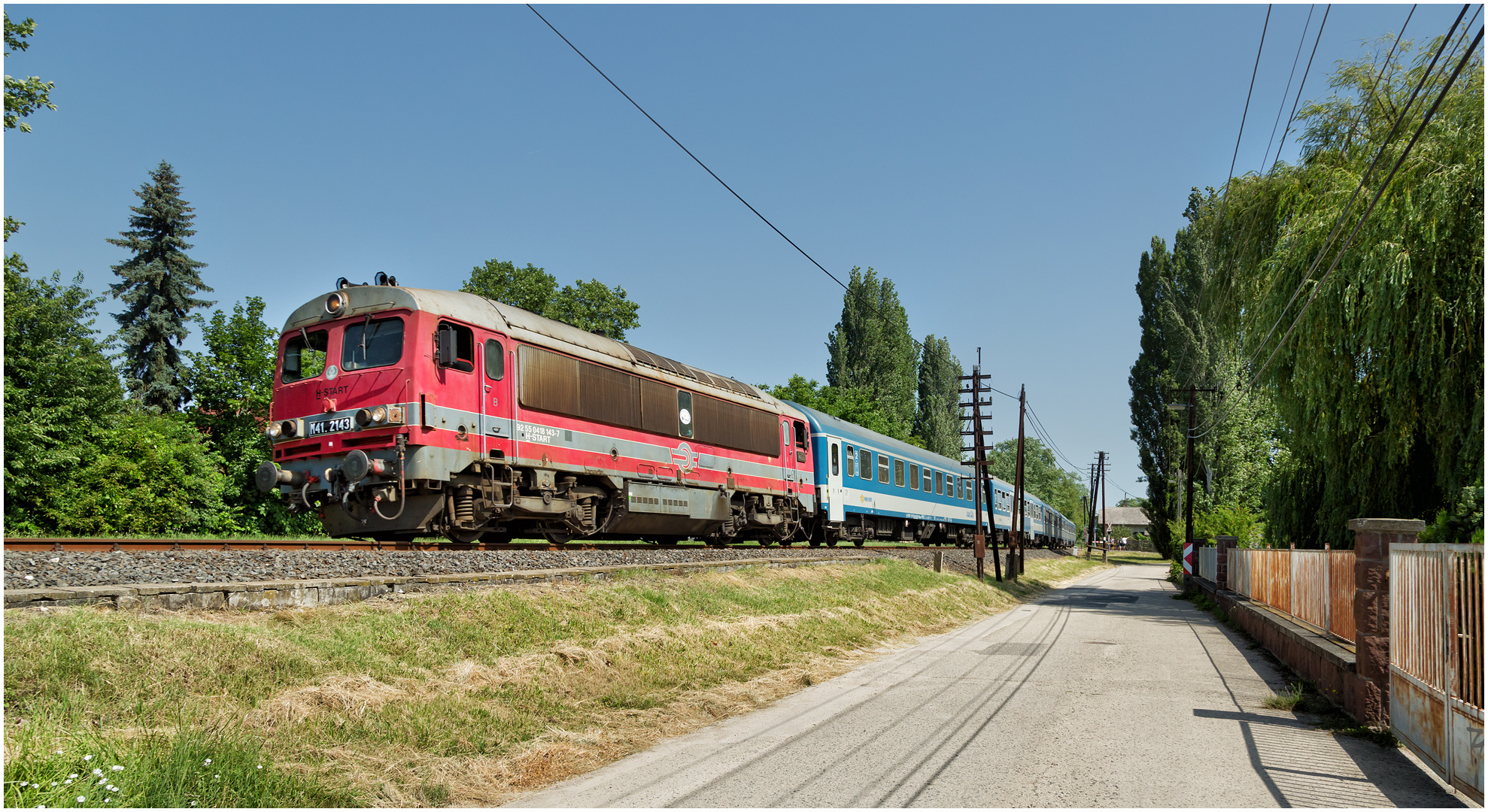 Mit dem Schnellzug durch die Hecke DCCXII