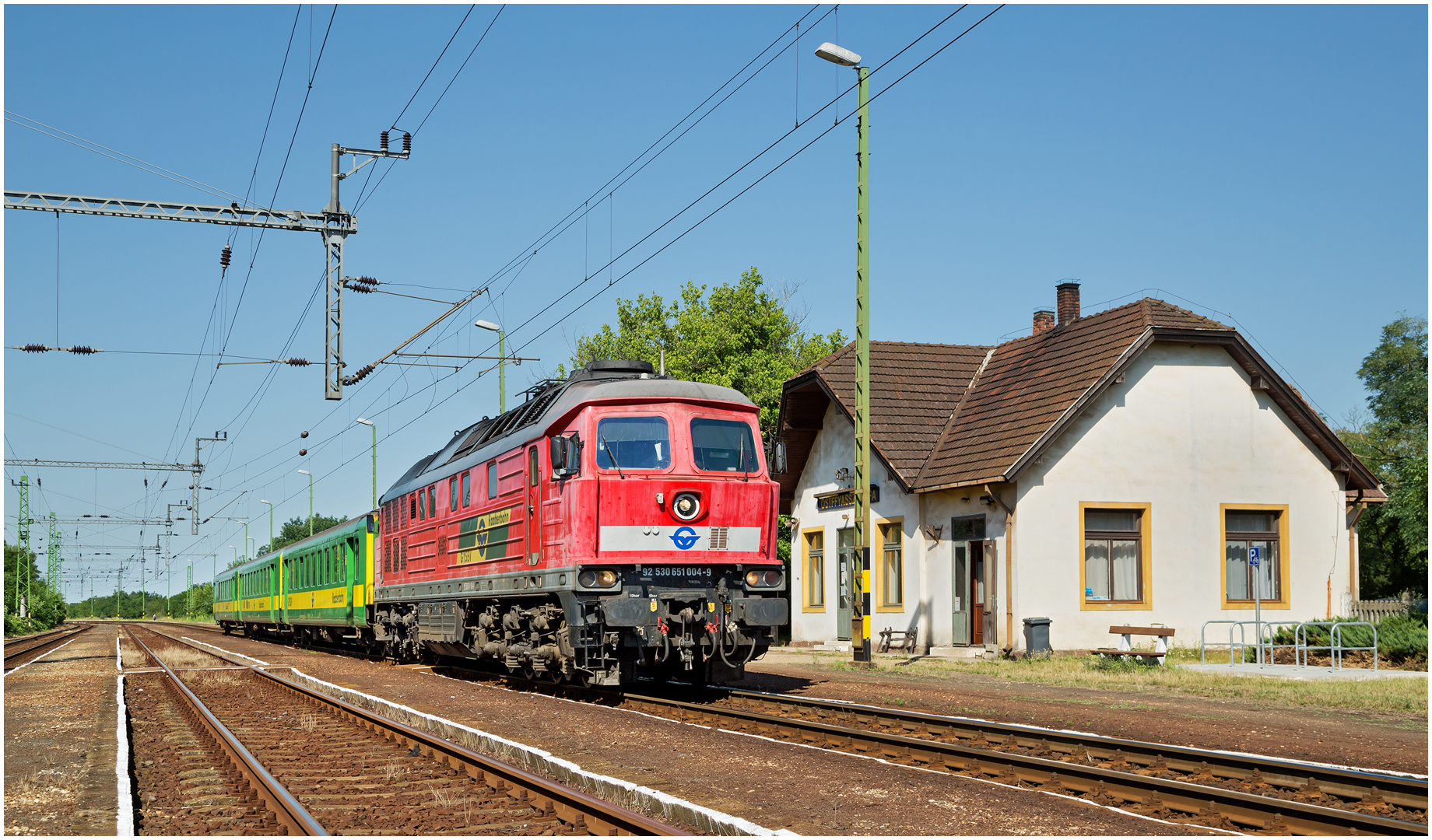 Mit dem Schnellzug durch die Hecke DCXI