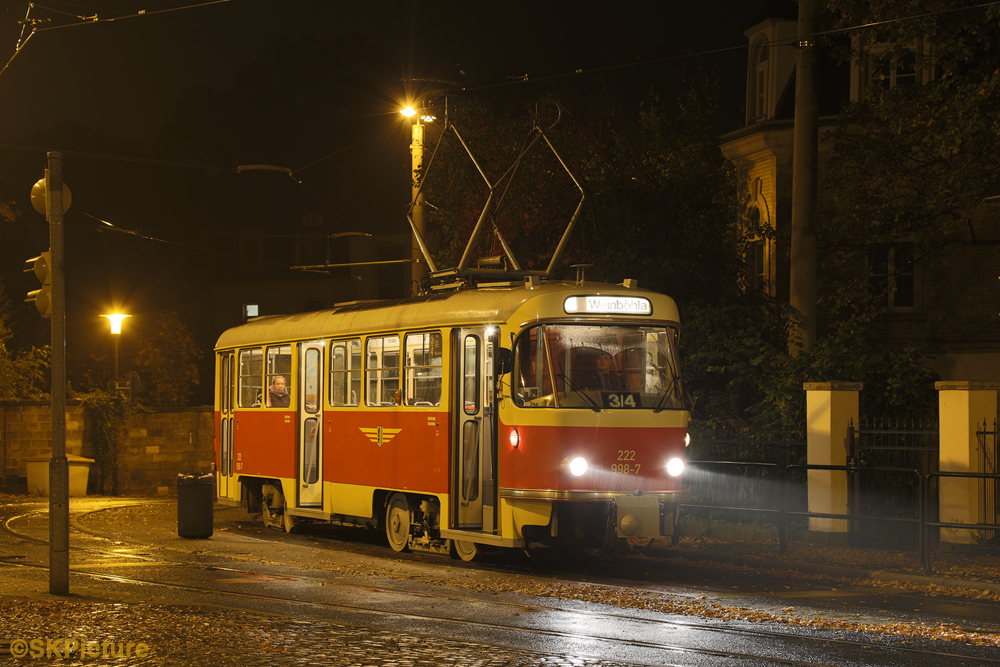 Mit dem T4D durch die Nacht