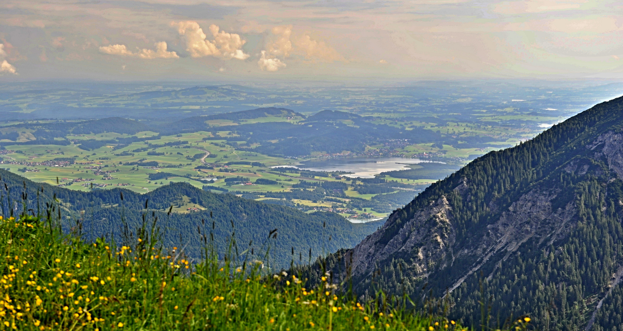 Mit dem Tele, Blick ins Tal