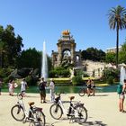 Mit dem Touristenfahrrad durch die Stadt