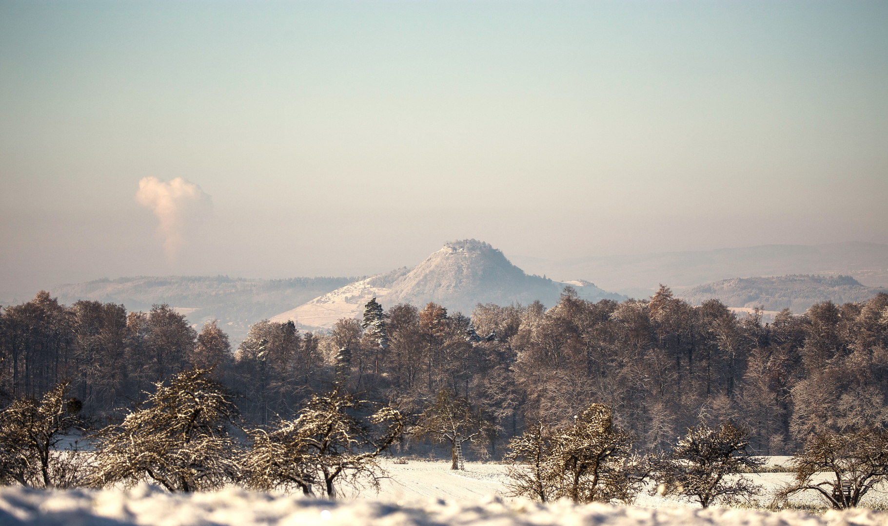 Mit dem verkorksten Winter zum Abschied ein Friedenspfeifchen rauchen