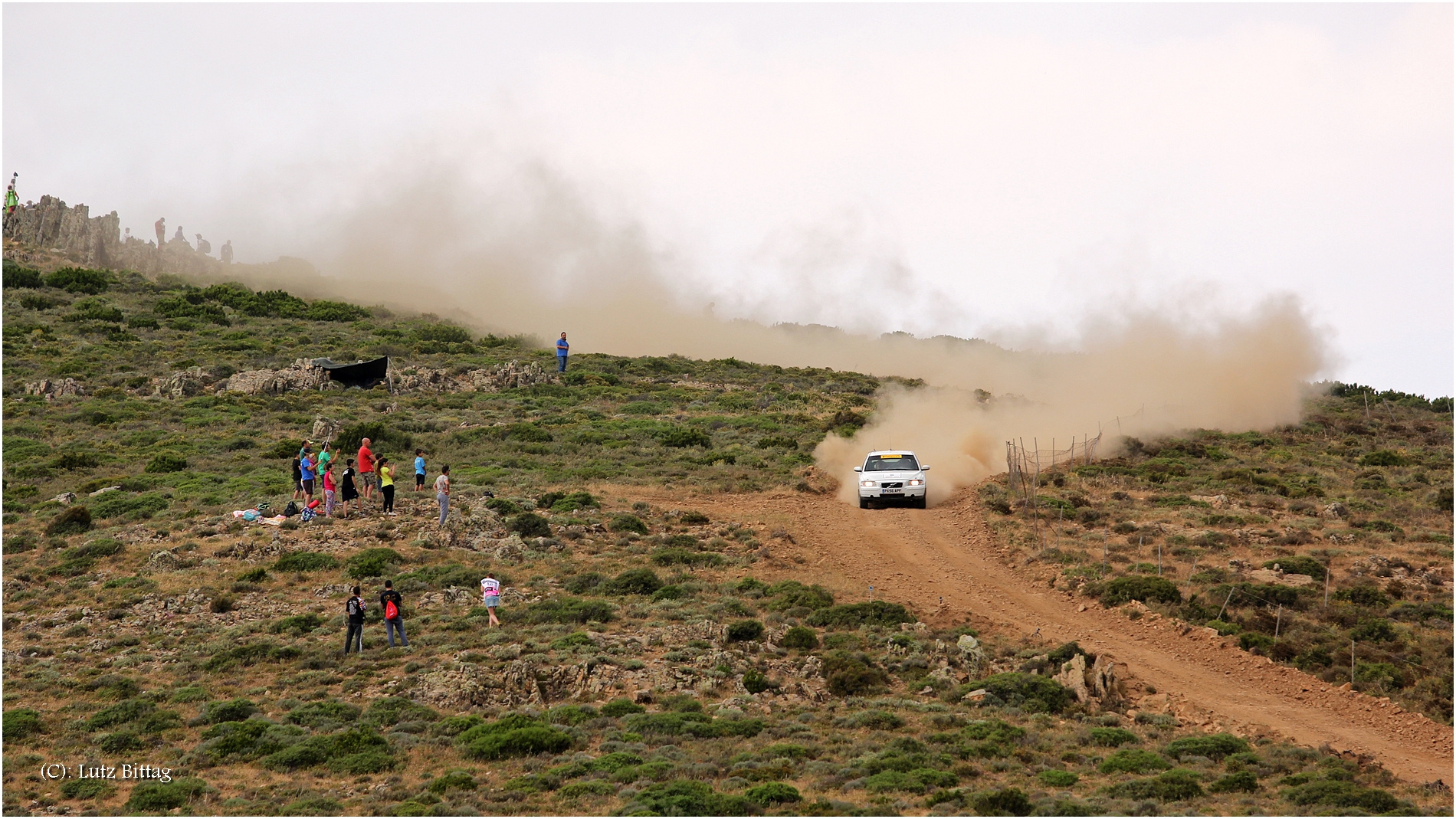 Mit dem Volvo auf Sardinien 