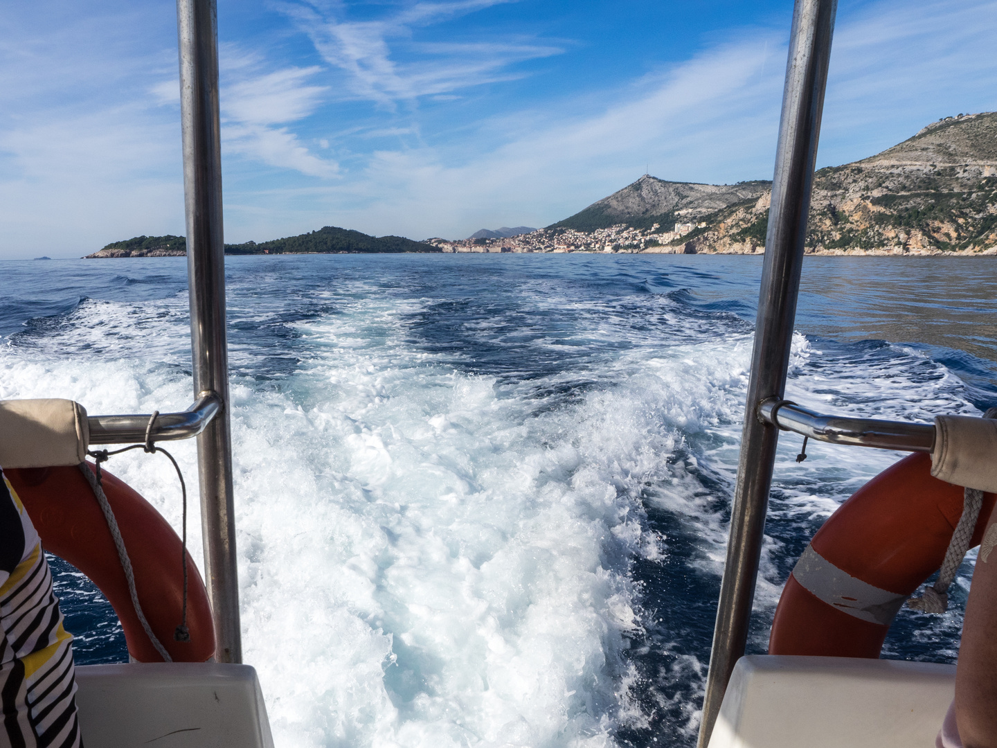 Mit dem Wassertaxi nach Cavtat