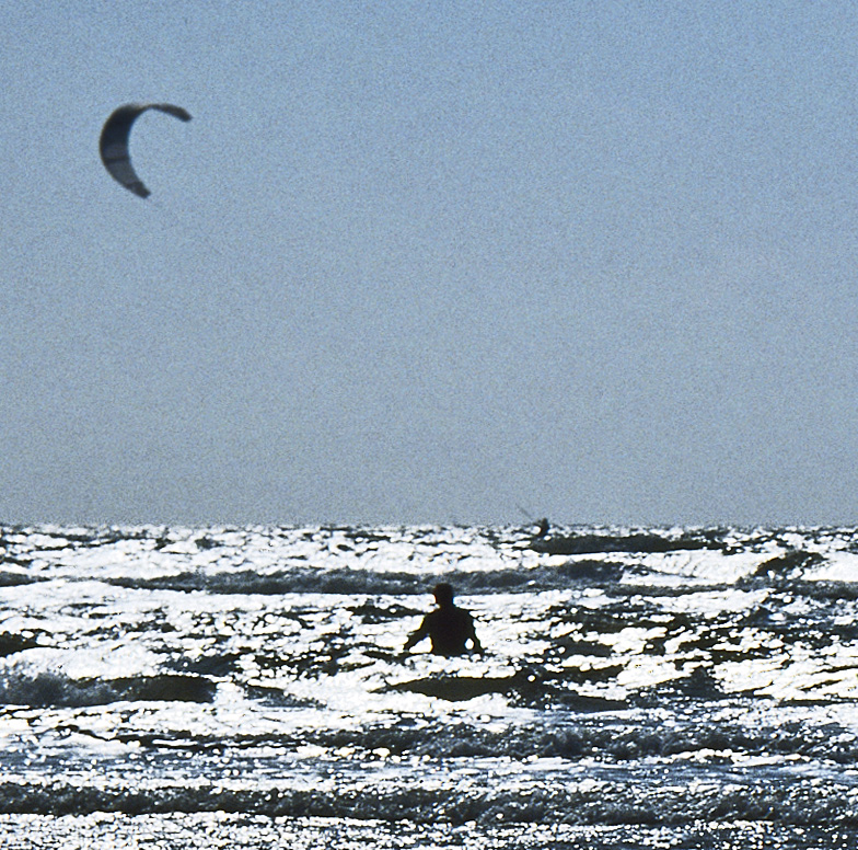 Mit dem Wind ...