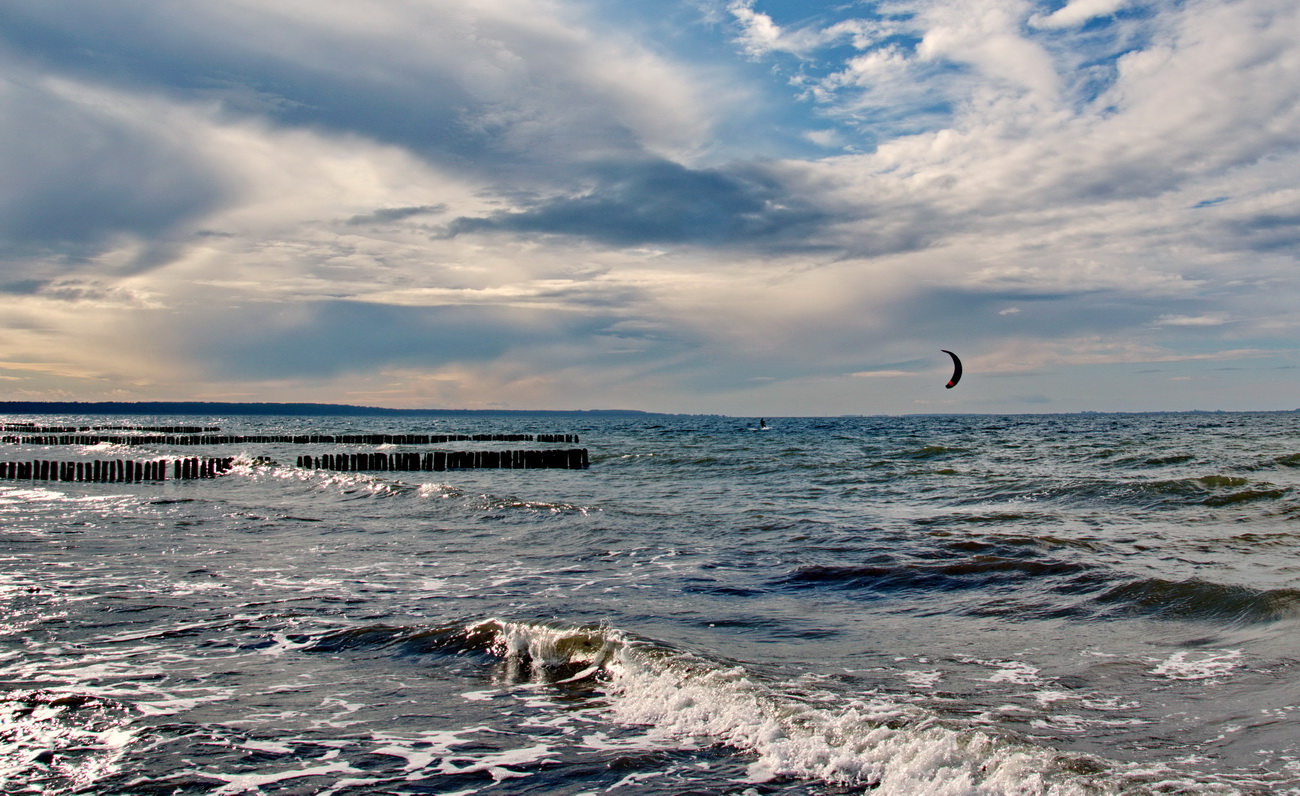 ... mit dem Wind