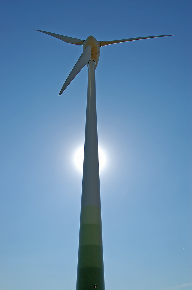 mit dem Wind im Rücken und der Sonne vorraus