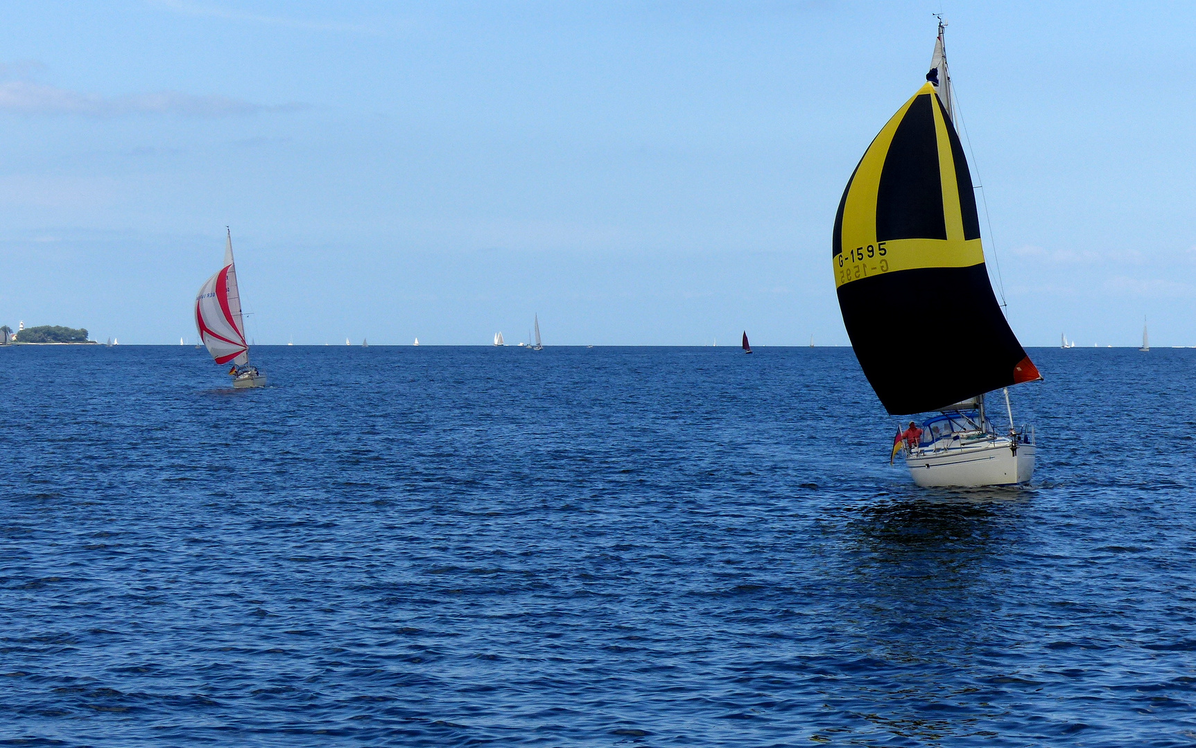 Mit dem Wind unterwegs 