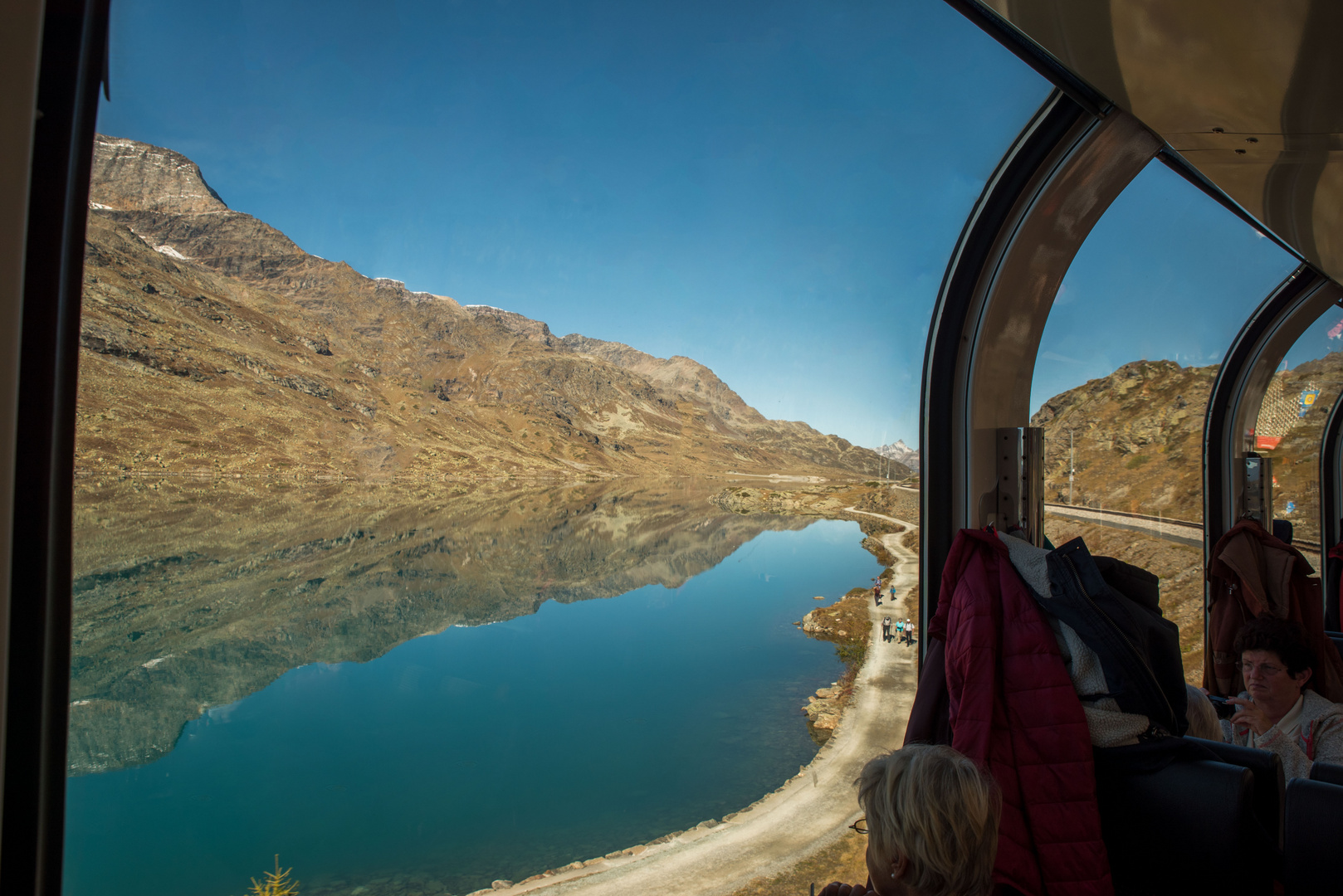 Mit den Bernina Express von Chur nach Tirano