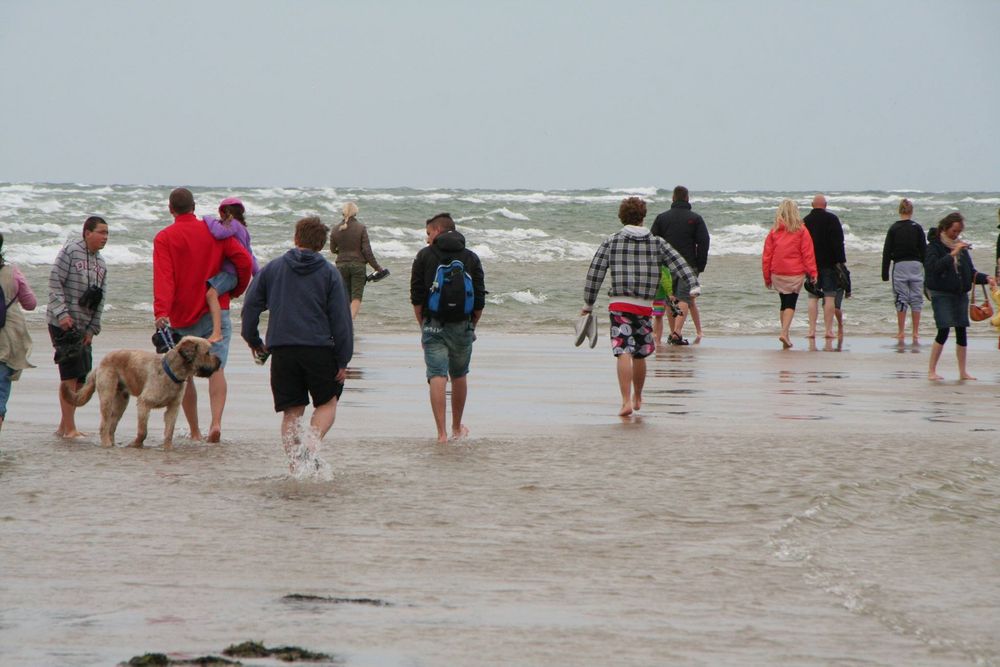 Mit den Füßen im Skagerak