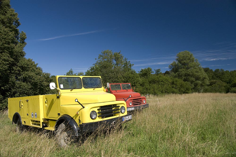 Mit den HANOMAG's unterwegs