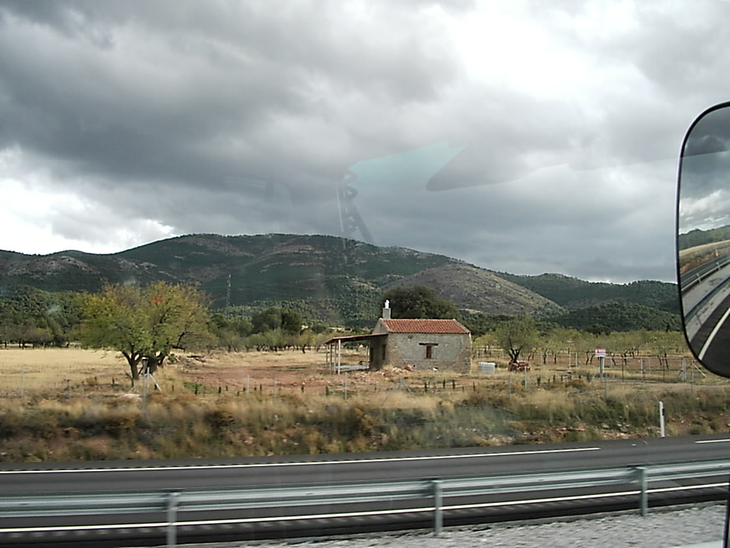 Mit den LKW Durch Spanien nach Ronda Spanien