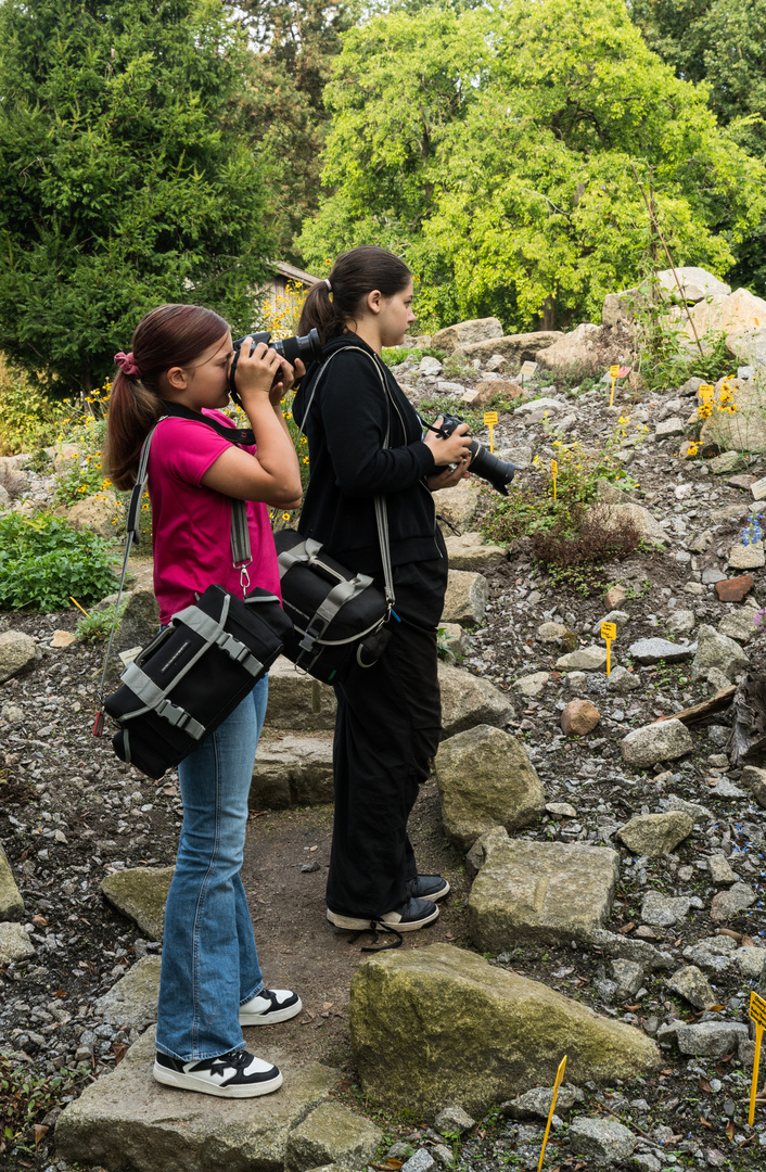 Mit den Mädels unterwegs, kleine Fototour am Sonntag....