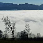 Mit den Wolken auf Augenhöhe