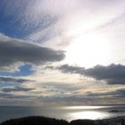 Mit den Wolken über das Meer...