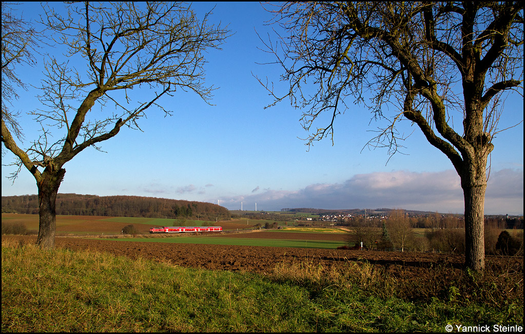 Mit der 218 durchs Niddertal