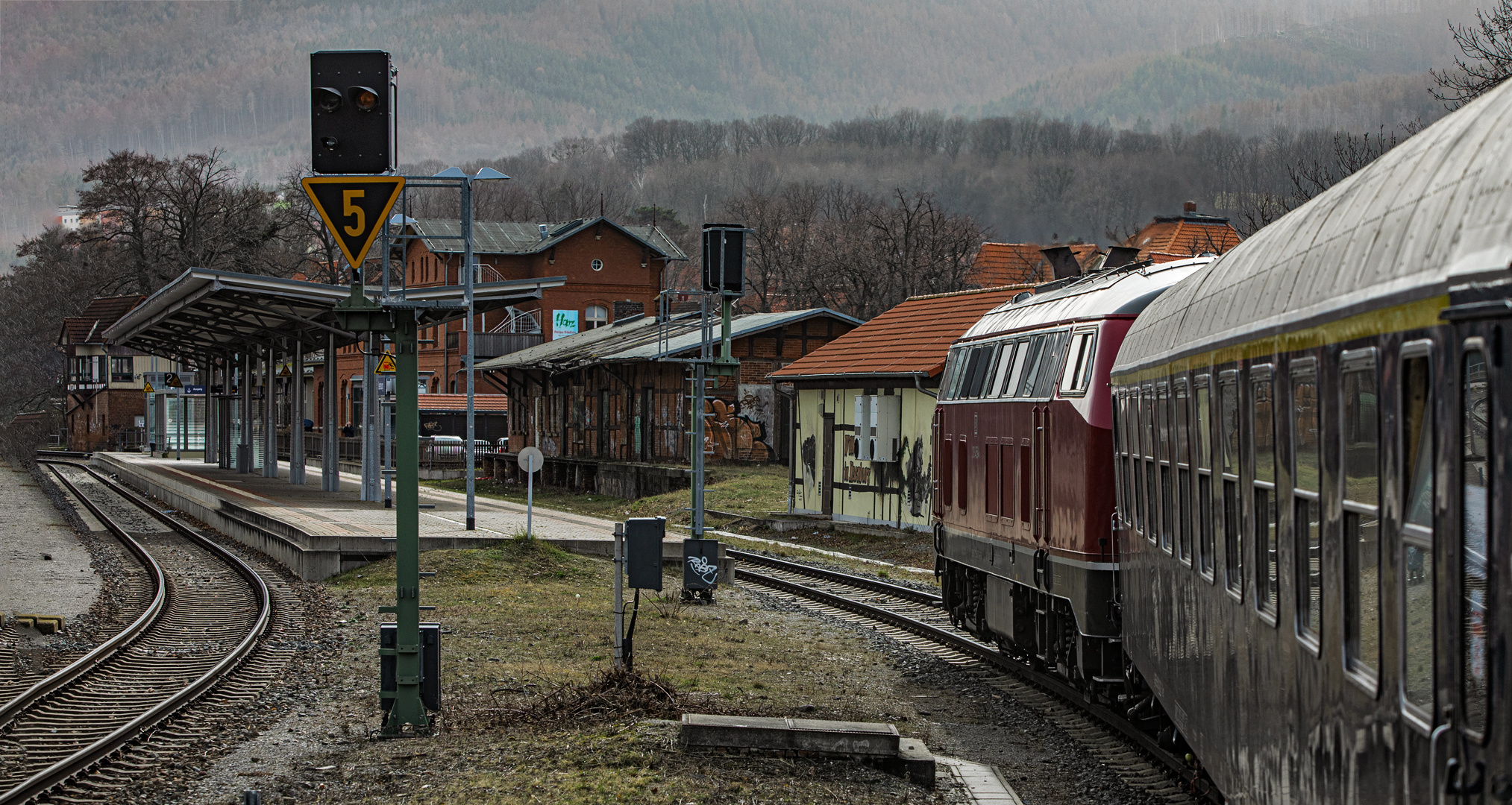 Mit der 218 in den Harz 001