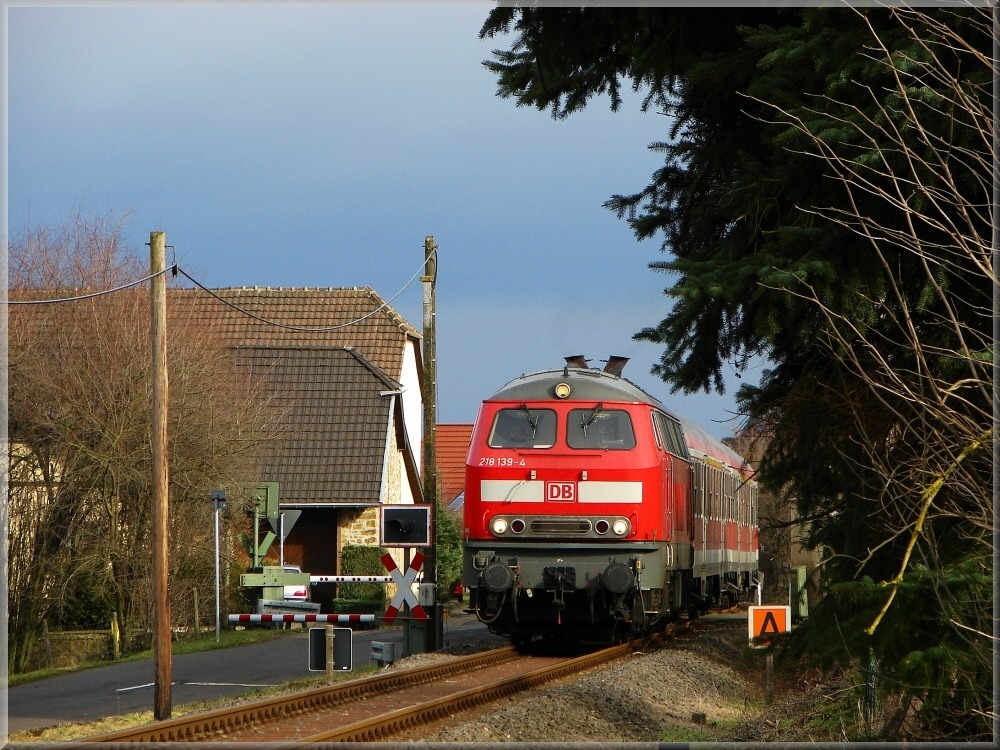 Mit der 218 nach Bad Münstereifel