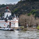 Mit der Autofähre zur Burg Pfalzgrafenstein - Mittelrheintal 2023