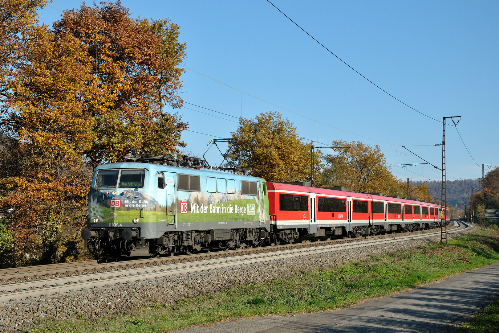 Mit der Bahn in die Berge