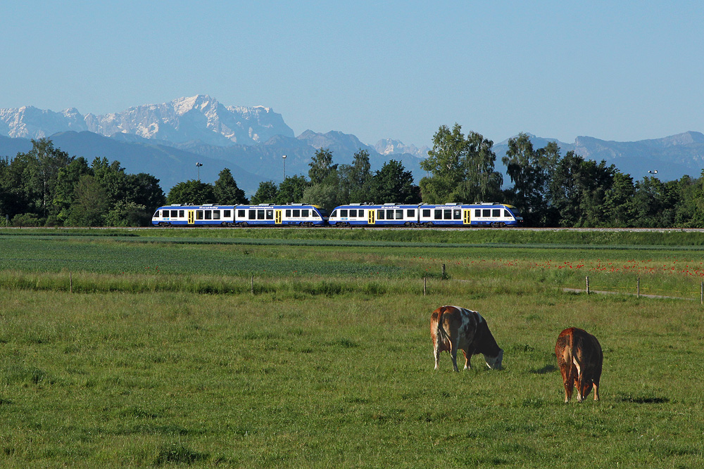 Mit der Bahn in die Berge