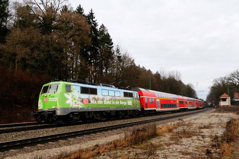 Mit der Bahn in die Berge