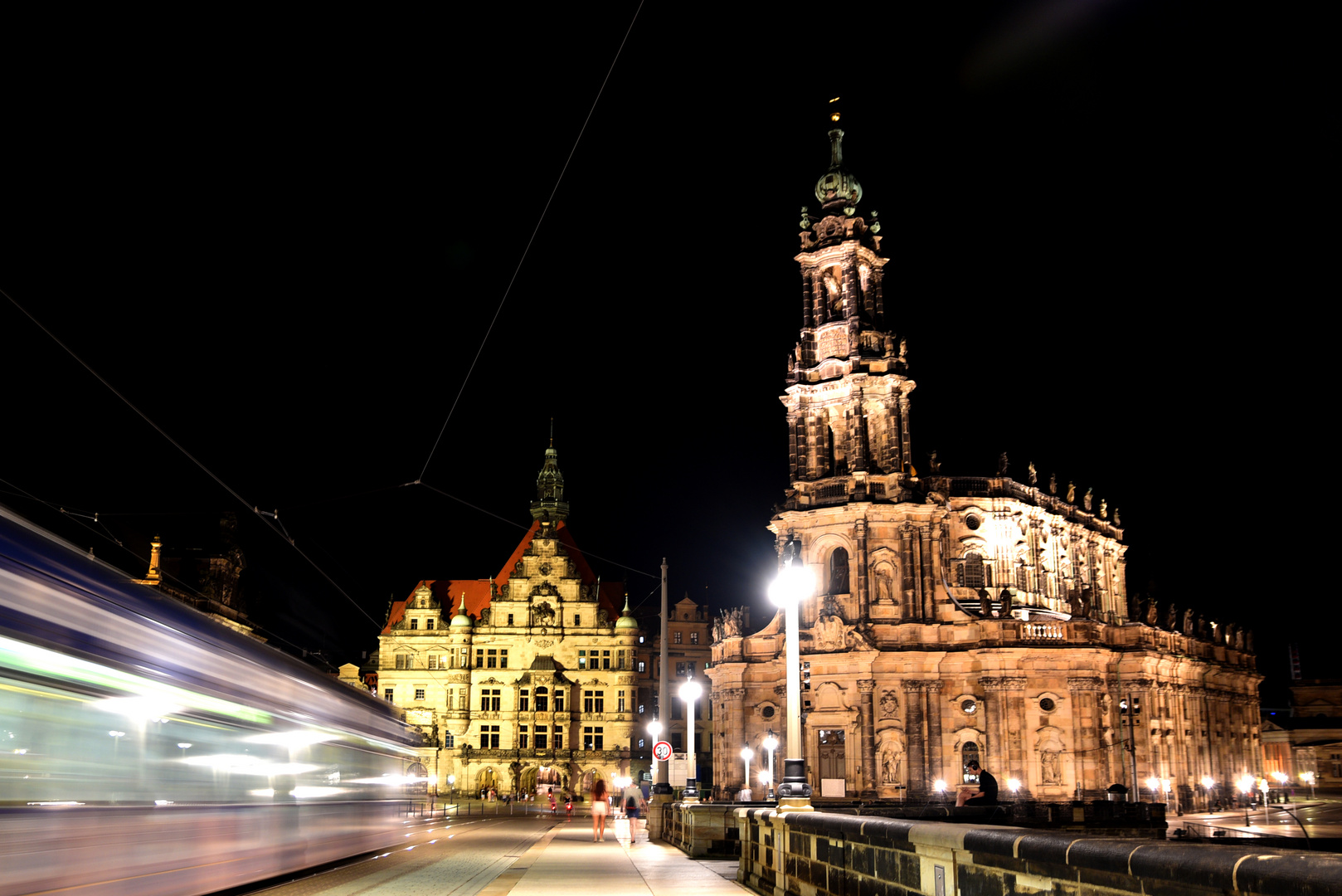 Mit der Bahn in die City - Dresden