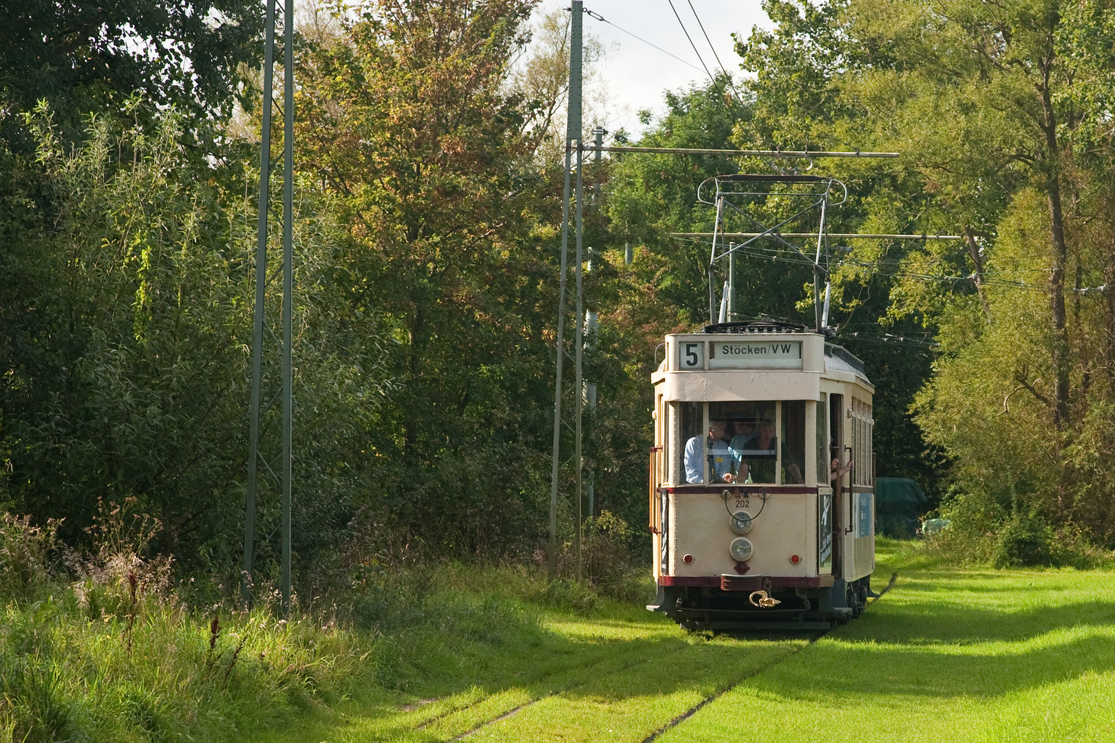 Mit der Bahn in's Grüne ...