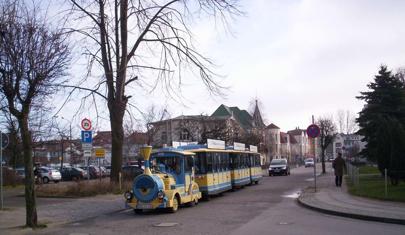 Mit der Bahn unterwegs