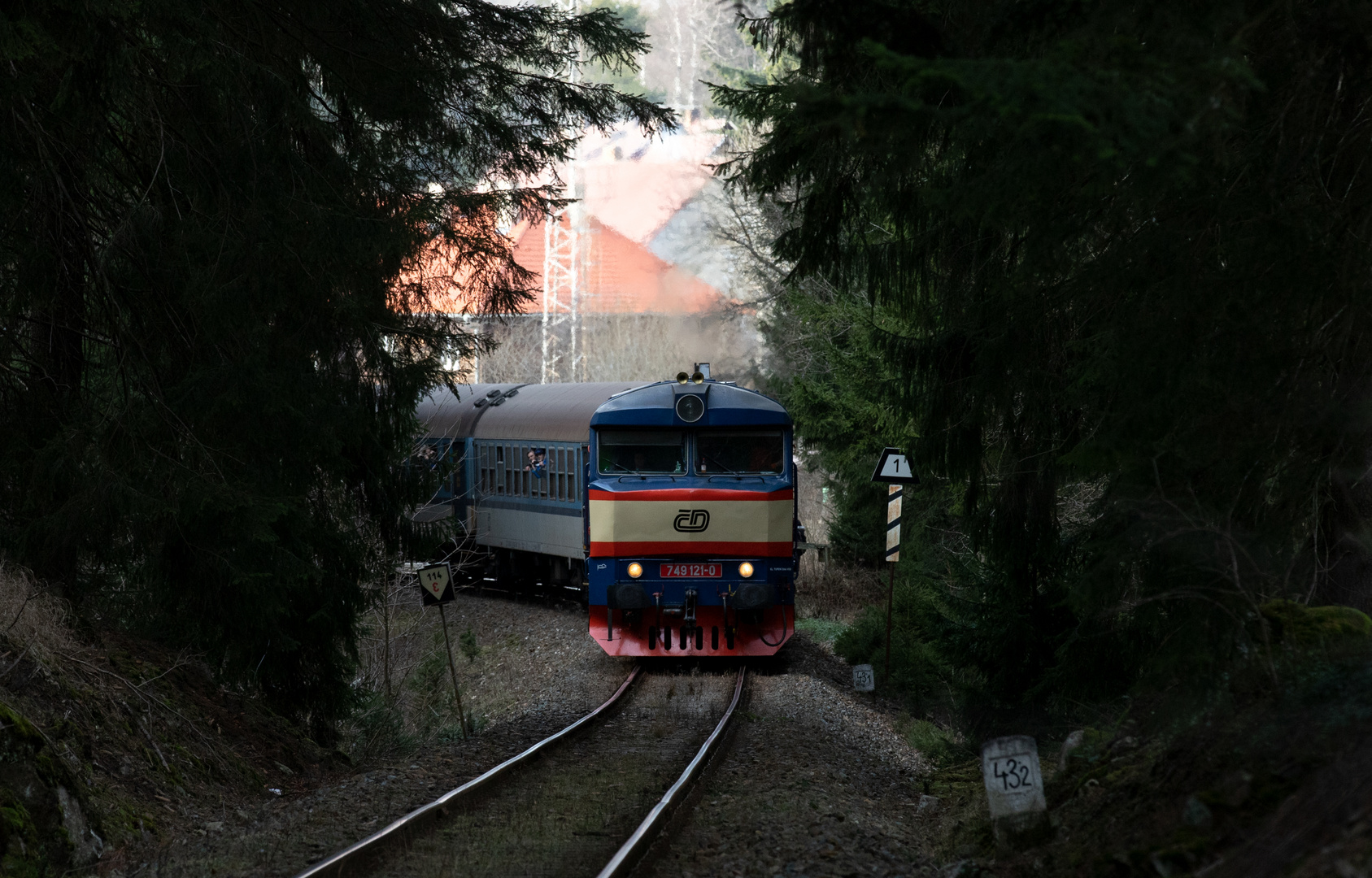 Mit der "Bardotka" durch den  Nationalpark Sumava