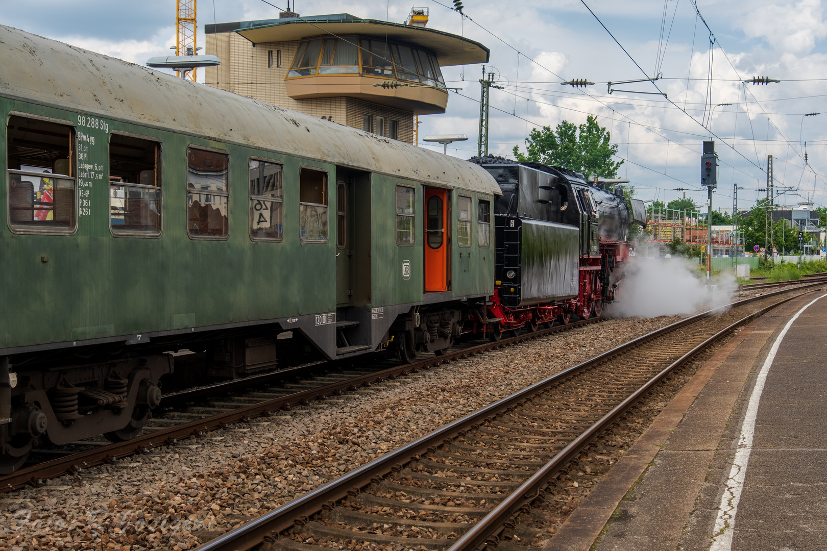 Mit der Baureihe 23 auf die Schwäbische Waldbahn