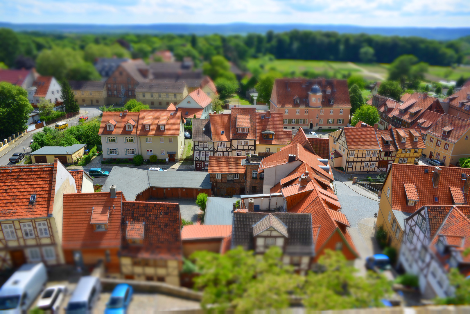 Mit der D800 in Quedlinburg