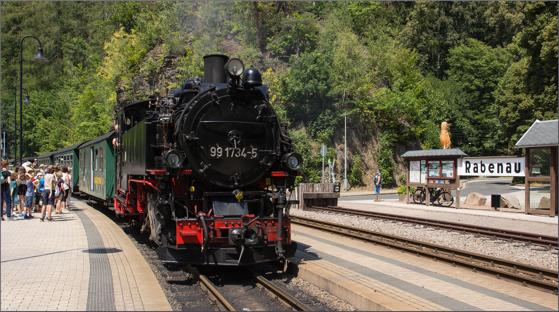 Mit der Dampfbahn geht’s weiter 