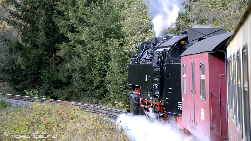 Mit der Dampflok hinauf zum Brocken