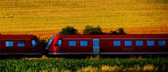 Mit der deutschen Bahn unterwegs