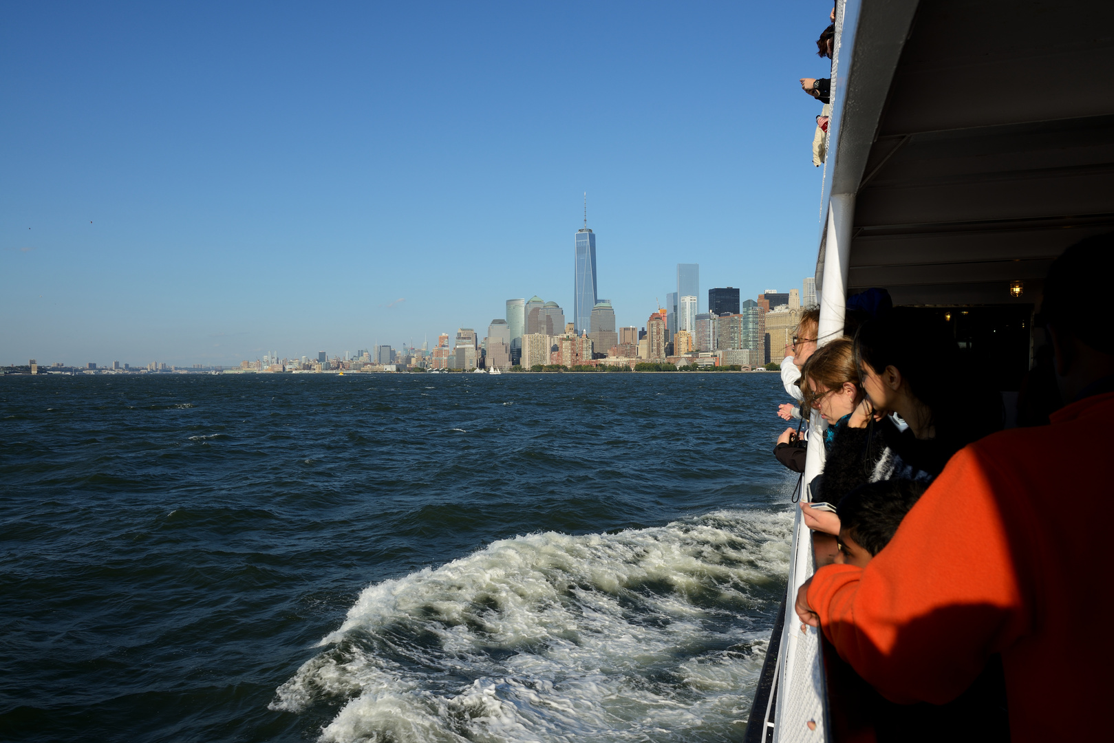 Mit der Fähre nach Liberty Island