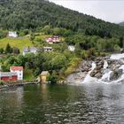 mit der Fähre von Geiranger nach Hellesylt