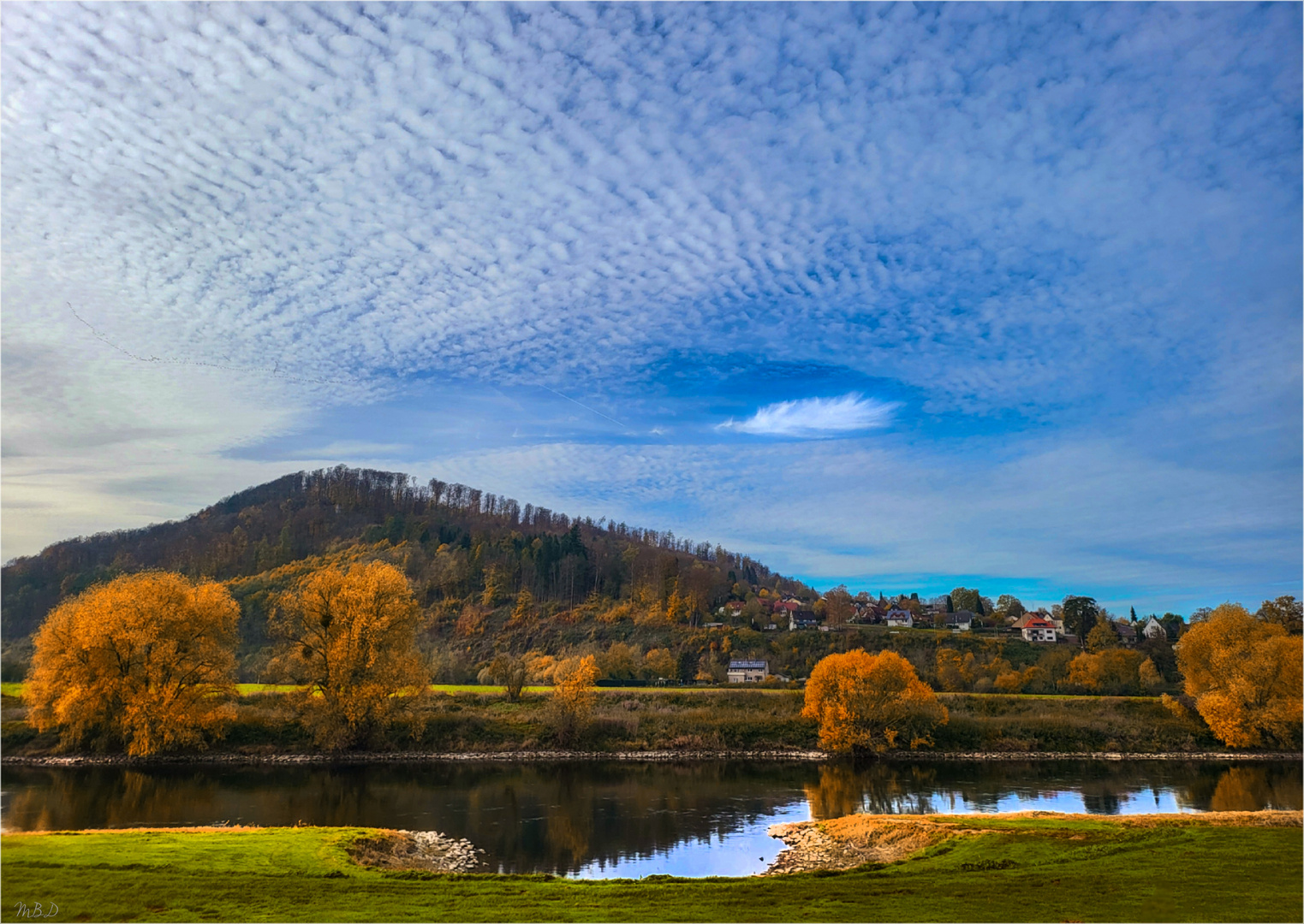 Mit der Feder in Wolken geschrieben...