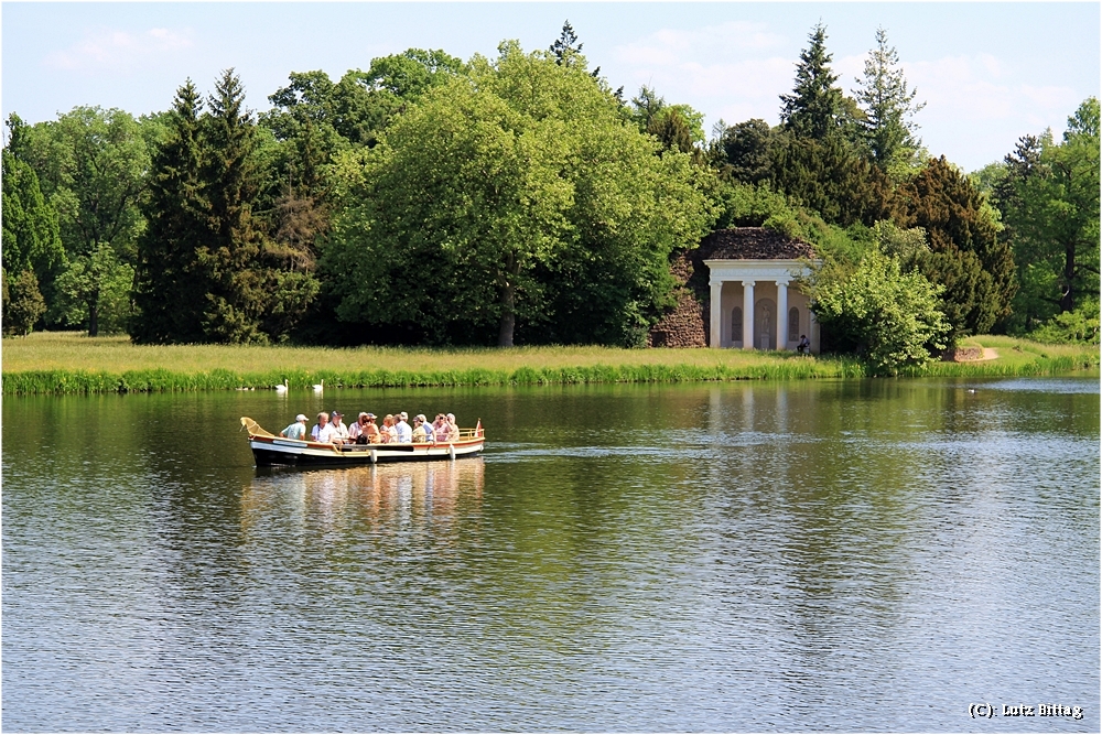 Mit der Gondel durch den Park