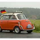 Mit der Isetta...