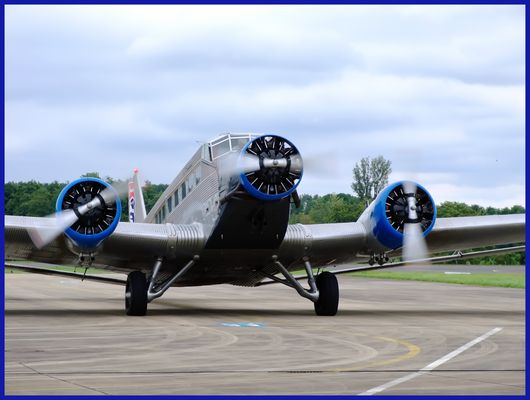 Mit der Ju 52 unterwegs