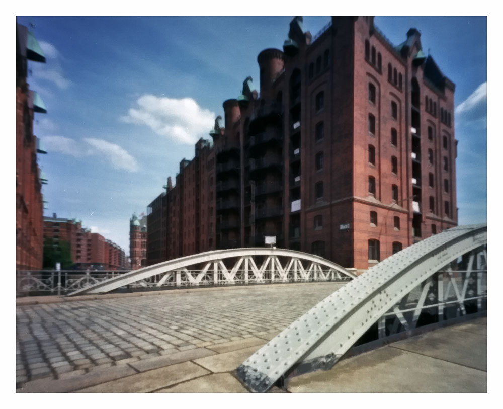 Mit der Pinhole in Hamburg / Speicherstadt #1