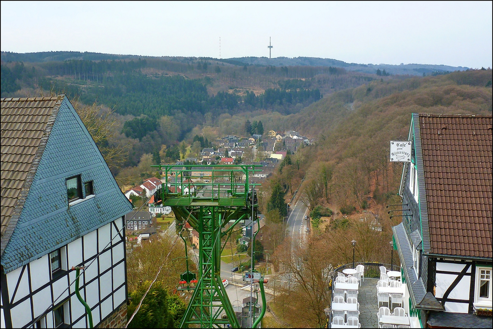 Mit Der Seilbahn Foto Bild World Deutschland