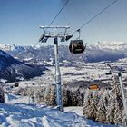 Mit der Seilbahn zum Jenner im Berchtesgadener Land-Kalendermotiv