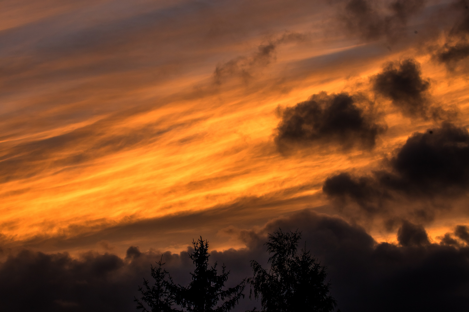 mit der Sonne eintauchen in die Nacht